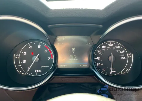 2018 Alfa Romeo Stelvio Ti Sport из США, поврежденный, VIN ZASFAKNN7J7C02020